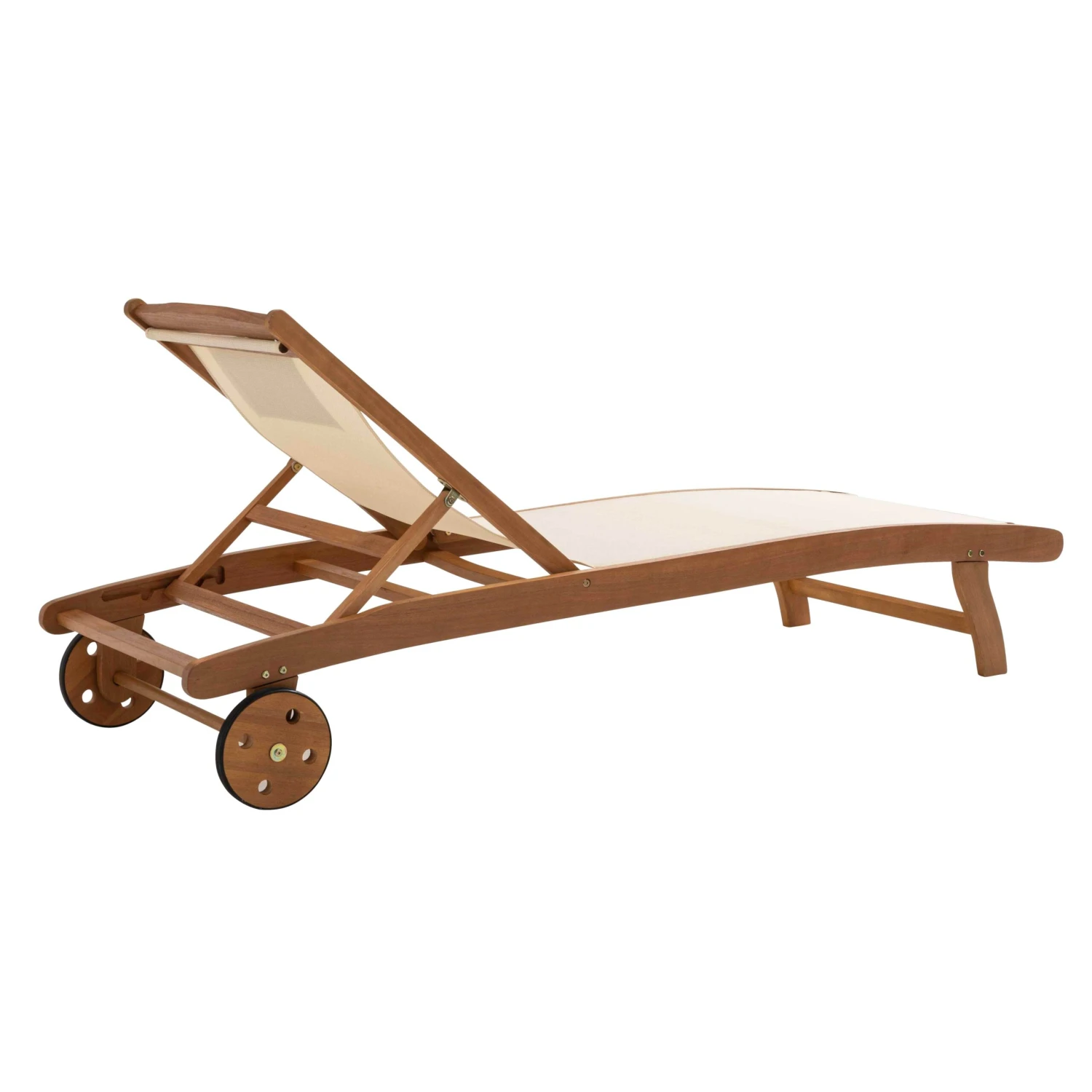 Lot De 2 Bains De Soleil En Eucalyptus écru 1 Lot De 2 Bains De Soleil En Eucalyptus écru