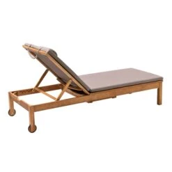 Lot De 2 Bains De Soleil Avec Coussin Et Tablette En Bois Taupe 9 Lot De 2 Bains De Soleil Avec Coussin Et Tablette En Bois Taupe -Mobilier De Jardin 12931b68d312f9cf