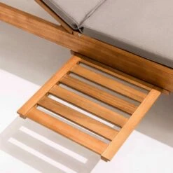 Lot De 2 Bains De Soleil Avec Coussin Et Tablette En Bois Taupe 11 Lot De 2 Bains De Soleil Avec Coussin Et Tablette En Bois Taupe -Mobilier De Jardin 429cd6af35f79e62