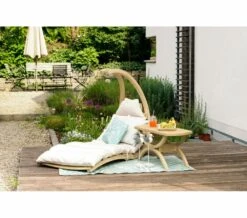 Amazonas Swinger Lounger Crème -Mobilier De Jardin 644989202b6d94.39348791