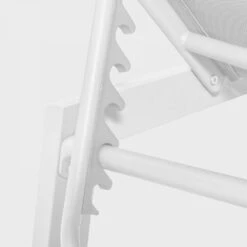 Bain De Soleil En Acier Blanc -Mobilier De Jardin 646e01232051a0.78641545