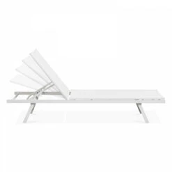 Bain De Soleil En Acier Blanc -Mobilier De Jardin 646e0123303a38.46986794