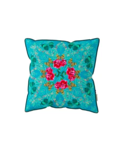 Coussin Signature 45x45cm (peacock)