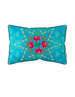 Coussin Signature 60x40cm (peacock)