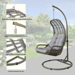 Fauteuil Suspendu Couleur Cuivre -Mobilier De Jardin 648864d72be1e6.38058044