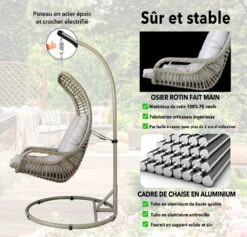 Fauteuil Suspendu Couleur Cuivre -Mobilier De Jardin 648864d7605d49.26351713