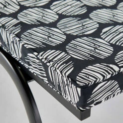 Coussin Pour Bain De Soleil Noir Et Blanc 186 X 60 X 5cm -Mobilier De Jardin 64886579586dc4.24238956