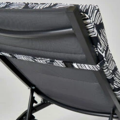 Coussin Pour Bain De Soleil Noir Et Blanc 186 X 60 X 5cm -Mobilier De Jardin 64886579abde33.20683125