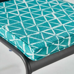 Lot De 4 Galettes De Chaise Polyester Lagune 40x40x3 Cm 9 Lot De 4 Galettes De Chaise Polyester Lagune 40x40x3 Cm -Mobilier De Jardin 64886592263c34.24154318