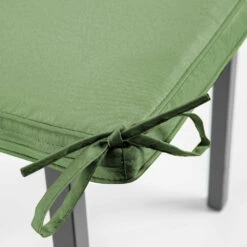 Lot De 4 Galettes De Chaise Polyester Vert Cactus 40x40x3 Cm -Mobilier De Jardin 6488659e0b26e4.86430726