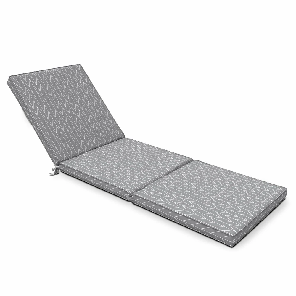 Coussin Bain De Soleil Polyester Gris 186 X 60 X 5 Cm 1 Coussin Bain De Soleil Polyester Gris 186 X 60 X 5 Cm