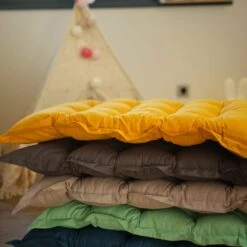 Coussin Capitonné Confort Intérieur Extérieur 120x60cm - Vert Mint -Mobilier De Jardin 648b5534db40f8.15564282