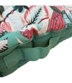 Coussin Palette 60x120 Cm Graphique Rose Coton -Mobilier De Jardin 649481b6dc5495.53367829