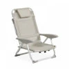 Fauteuil Clic Clac Des Plages En Polyester Gris