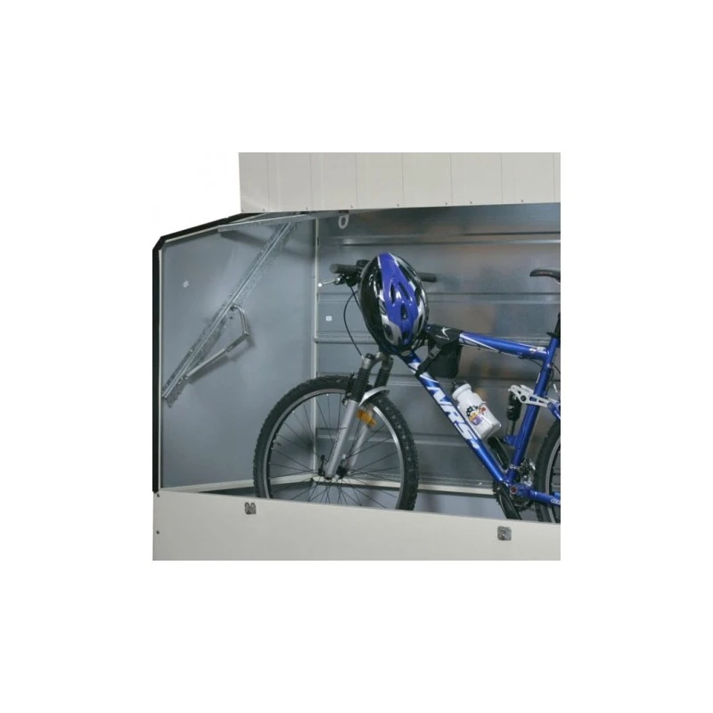 Abri à Vélos En Métal 1750L Anthracite 1,74m² + Kit D'ancrage TRIMETALS 6 Abri à Vélos En Métal 1750L Anthracite 1,74m² + Kit D'ancrage TRIMETALS – Image 6