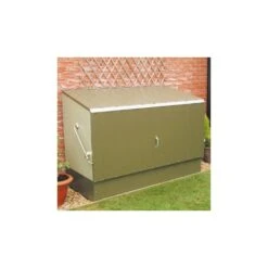 Abri à Vélos En Métal 1750L Vert 1,74m² + Kit D'ancrage TRIMETALS 11 Abri à Vélos En Métal 1750L Vert 1,74m² + Kit D'ancrage TRIMETALS -Mobilier De Jardin abri a velos en metal 1750l vert 174m trimetals 5