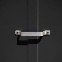 Abri à Vélos En Métal Sesame 1500L Anthracite 1,41m² TRIMETALS -Mobilier De Jardin abri a velos en metal sesame 1500l anthracite 141m trimetals 5