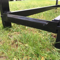 Abri Bûches En Acier Et Polyester 300D Capacité 1m³ Noir - ShelterLogic -Mobilier De Jardin abri buches en acier et polyester 300d capacite 1m noir shelterlogic 5