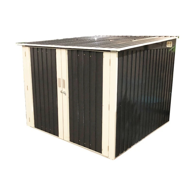 Abri Pour 3 Vélos En Métal Anthracite 3,32m² + Kit D'ancrage X-METAL 3 Abri Pour 3 Vélos En Métal Anthracite 3,32m² + Kit D'ancrage X-METAL – Image 3