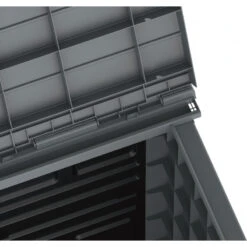 Armoire De Rangement En Résine Gris 850L StoreAway – DURAMAX -Mobilier De Jardin armoire de rangement en resine gris 850l storeaway duramax 4