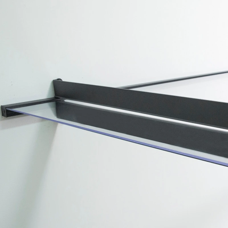 Auvent Marquise En Acrylique Gris Clair NANCY™ 4500 – Canopia By Palram 4 Auvent Marquise En Acrylique Gris Clair NANCY™ 4500 – Canopia By Palram – Image 4