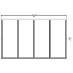 Auvent Marquise En Acrylique 3 Mm Bordeaux™ 2230 – Palram - Canopia 8 Auvent Marquise En Acrylique 3 Mm Bordeaux™ 2230 – Palram - Canopia -Mobilier De Jardin auvent marquise en polycarbonate 3 mm bordeaux 2230 palram 2