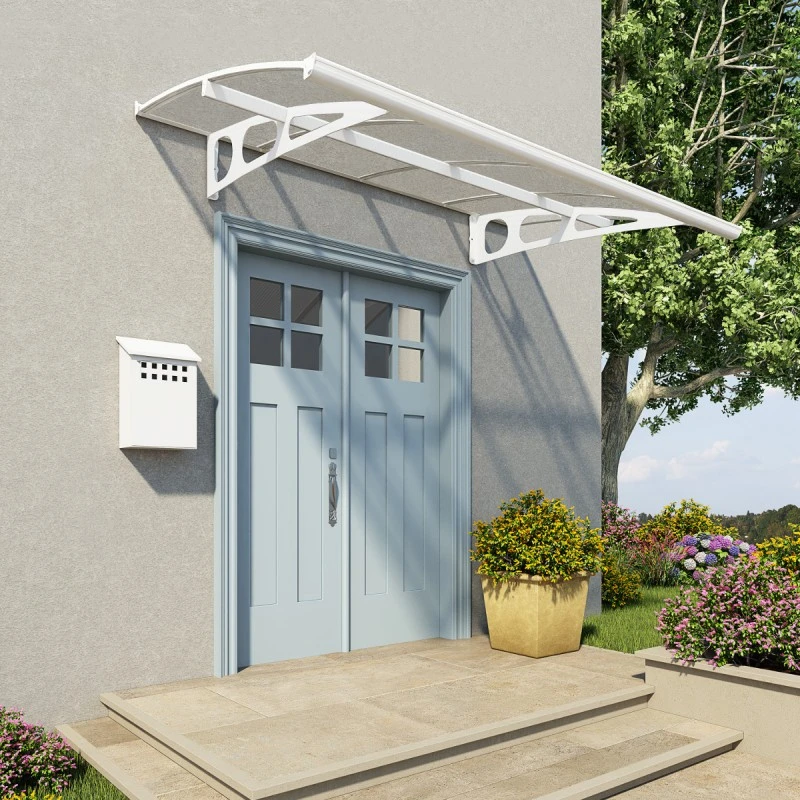 Auvent Marquise En Acrylique 3 Mm Bordeaux™ 2230 – Palram - Canopia 1 Auvent Marquise En Acrylique 3 Mm Bordeaux™ 2230 – Palram - Canopia