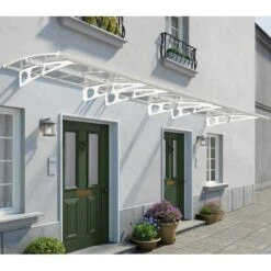 Auvent Marquise En Acrylique 3mm Bordeaux™ 6690 – Palram - Canopia