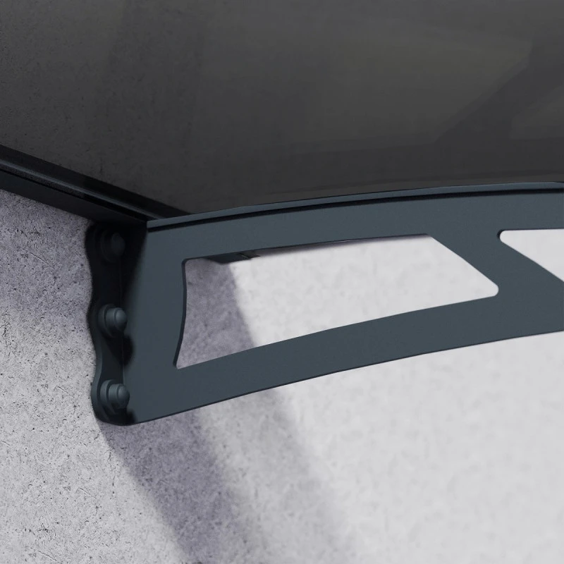 Auvent Marquise Gris AQUILA™ 1500 – Canopia By Palram 6 Auvent Marquise Gris AQUILA™ 1500 – Canopia By Palram – Image 6