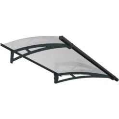 Auvent Marquise Transparent AQUILA™ 1500 – Palram - Canopia -Mobilier De Jardin auvent marquise transparent aquila 1500 palram 1 4