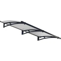Auvent Marquise Transparent AQUILA™ 2050 - Palram - Canopia -Mobilier De Jardin auvent marquise transparent aquila 2050 palram 2