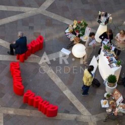 Banc Amore Slide -Mobilier De Jardin banc amore slide 5