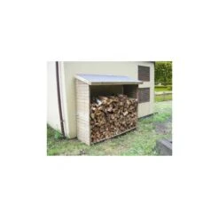 Bucher Mural 2 Stères En Bois Massif Certifié FSC Traité Autoclave -Mobilier De Jardin bucher mural en bois massif certifie traite autoclave 3