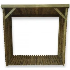 Bucher Mural 2 Stères En Bois Massif Certifié FSC Traité Autoclave -Mobilier De Jardin bucher mural en bois massif certifie traite autoclave 4