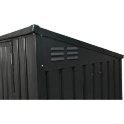 Cache-poubelle Double 172x100x131cm En Acier Pour Conteneurs 240L – Westmann -Mobilier De Jardin cache poubelle double 172x100x131cm en acier pour conteneurs 240l westmann 2