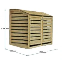 Cache Poubelle Double En Bois Massif Certifié Traité Autoclave 9 Cache Poubelle Double En Bois Massif Certifié Traité Autoclave -Mobilier De Jardin cache poubelle double en bois massif certifie traite autoclave 3