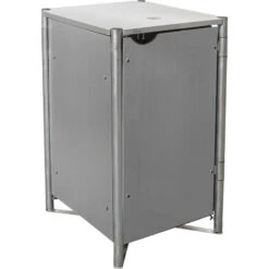 Cache-poubelle Müllbox En Aluminium Gris 140L – HIDE 7 Cache-poubelle Müllbox En Aluminium Gris 140L – HIDE -Mobilier De Jardin cache poubelle mullbox en aluminium gris 140l hide 2