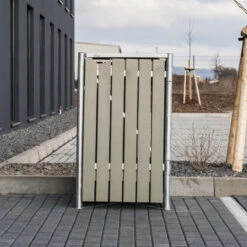 Cache-poubelle Müllbox En Bois Traité Gris 140L – HIDE 9 Cache-poubelle Müllbox En Bois Traité Gris 140L – HIDE -Mobilier De Jardin cache poubelle mullbox en bois traite gris 140l hide 3