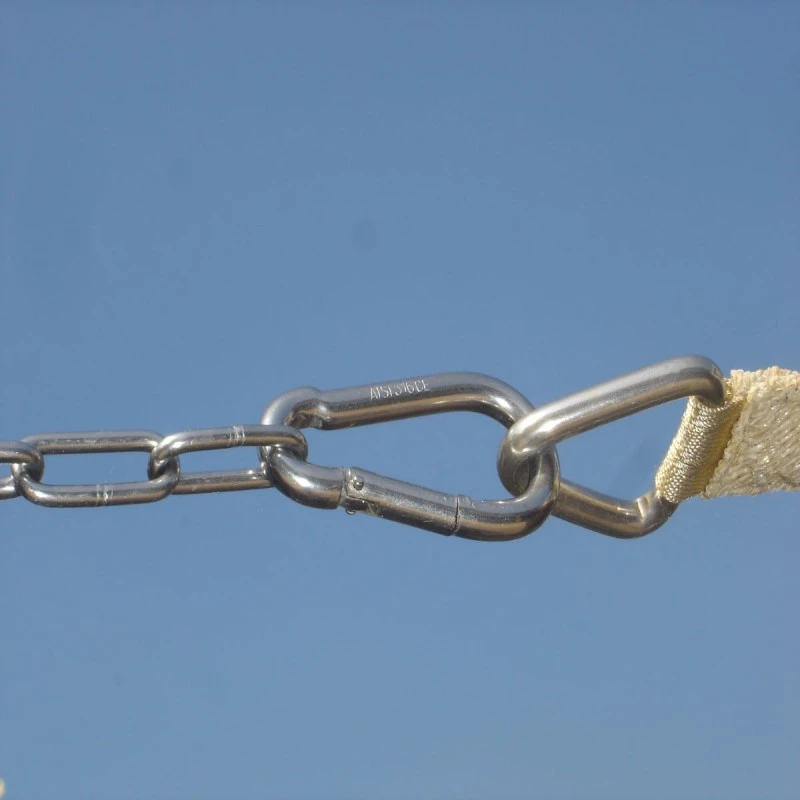 Chaîne 4mm INOX 2m Pour Voiles D'ombrage - NESLING 3 Chaîne 4mm INOX 2m Pour Voiles D'ombrage - NESLING – Image 3