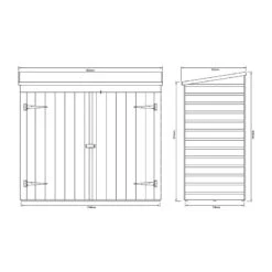 Coffre Abri Multifonctions En Bois Massif Traité Teinté Miel 2000L Rowlinson 9 Coffre Abri Multifonctions En Bois Massif Traité Teinté Miel 2000L Rowlinson -Mobilier De Jardin coffre abri multifonctions en bois massif traite teinte miel 2000l rowlinson 4