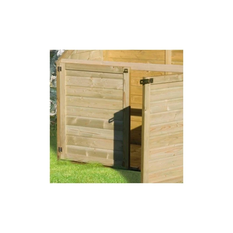 Coffre De Jardin En Bois Traité Autoclave 1200L - Chalet Et Jardin 5 Coffre De Jardin En Bois Traité Autoclave 1200L - Chalet Et Jardin – Image 5