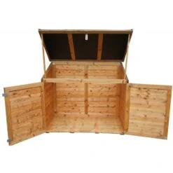 Coffre De Jardin En Bois Trocadero 1200L -Mobilier De Jardin coffre de jardin en bois trocadero 1200l 3