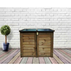 Coffre De Jardin En Bois Trocadero 600L -Mobilier De Jardin coffre de jardin en bois trocadero 600l 3