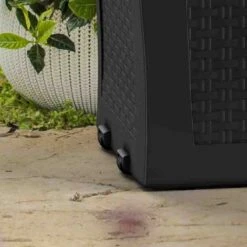 Coffre De Jardin En Résine Anthracite 270L Samoa – Keter -Mobilier De Jardin coffre de jardin en resine anthracite 270l samoa keter 5