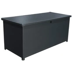 Coffre De Jardin En Résine Anthracite 610L - Jôbu -Mobilier De Jardin coffre de jardin en resine anthracite 610l jobu 3