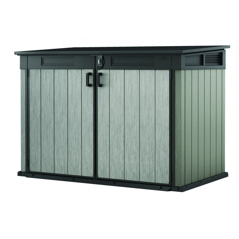 Coffre De Jardin En Résine Brossée Brossium 2100L - Keter 6 Coffre De Jardin En Résine Brossée Brossium 2100L - Keter – Image 6