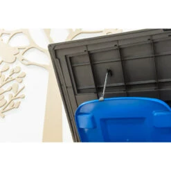 Coffre De Jardin Multifonctions En Résine 1200L Toit Plat Beige - Keter -Mobilier De Jardin coffre de jardin multifonctions en resine 1200l keter 3