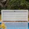 Coffre De Piscine En Résine Blanc 455L Pool Box – Keter