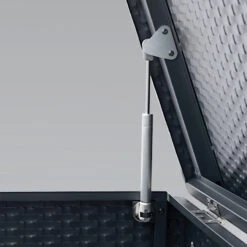 Coffre De Rangement En Métal 509L Anthracite 0,9m² Shelter Logic -Mobilier De Jardin coffre de rangement en metal 509l anthracite 09m shelter logic 3