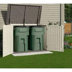 Coffre Multifonctions En PE 35mm 2000L + Plancher SUNCAST -Mobilier De Jardin coffre multifonctions en pe 35mm 2000l suncast 4